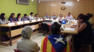 Ple Extraordinari de suport a la consulta del 9N. Sant Quirze del Vallès